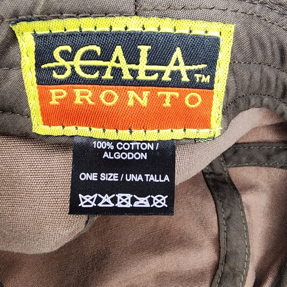 SCALA PRONTO Women's military style hat, floral, One size - Picture 6 of 6